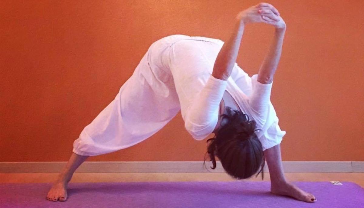 Nadia Blancato insegnante di yoga a Fondazione Oasi