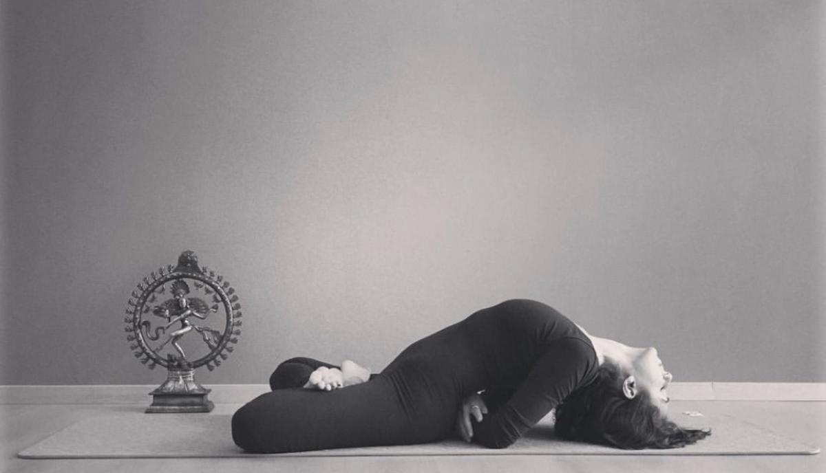 Nadia Blancato insegnante di yoga a Fondazione Oasi