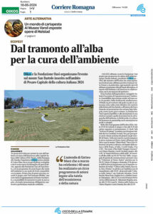 Ecofest 2024 rassegna stampa corriere di romagna